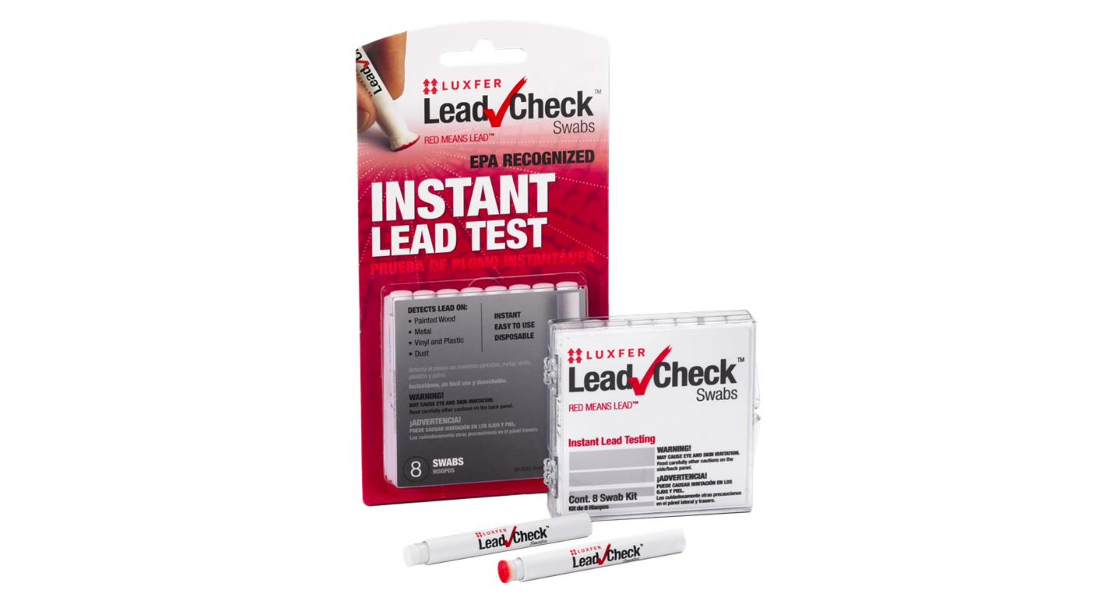 LeadCheck Swabs Instant Lead Test Kits